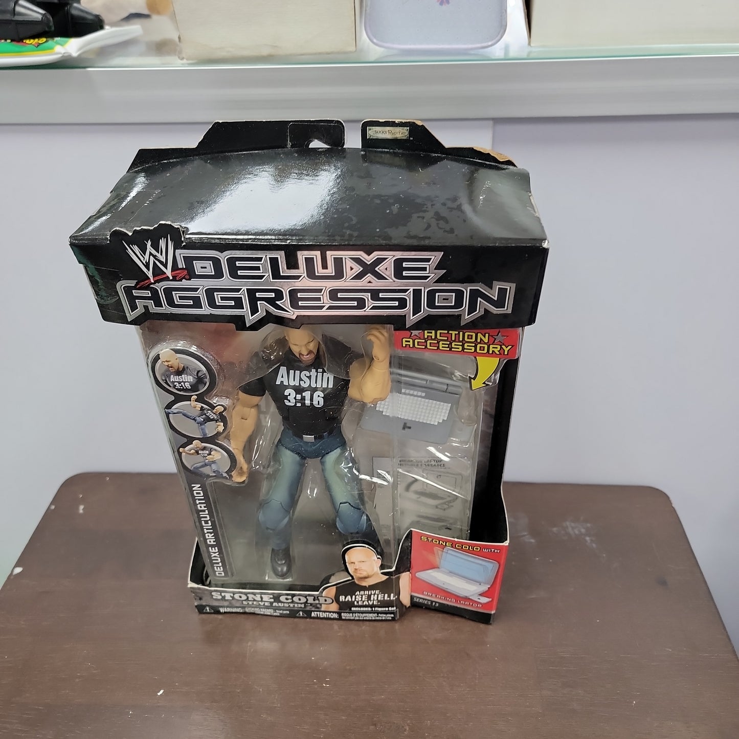 WWE Deluxe Aggression Stone Cold Steve Austin Action Figure