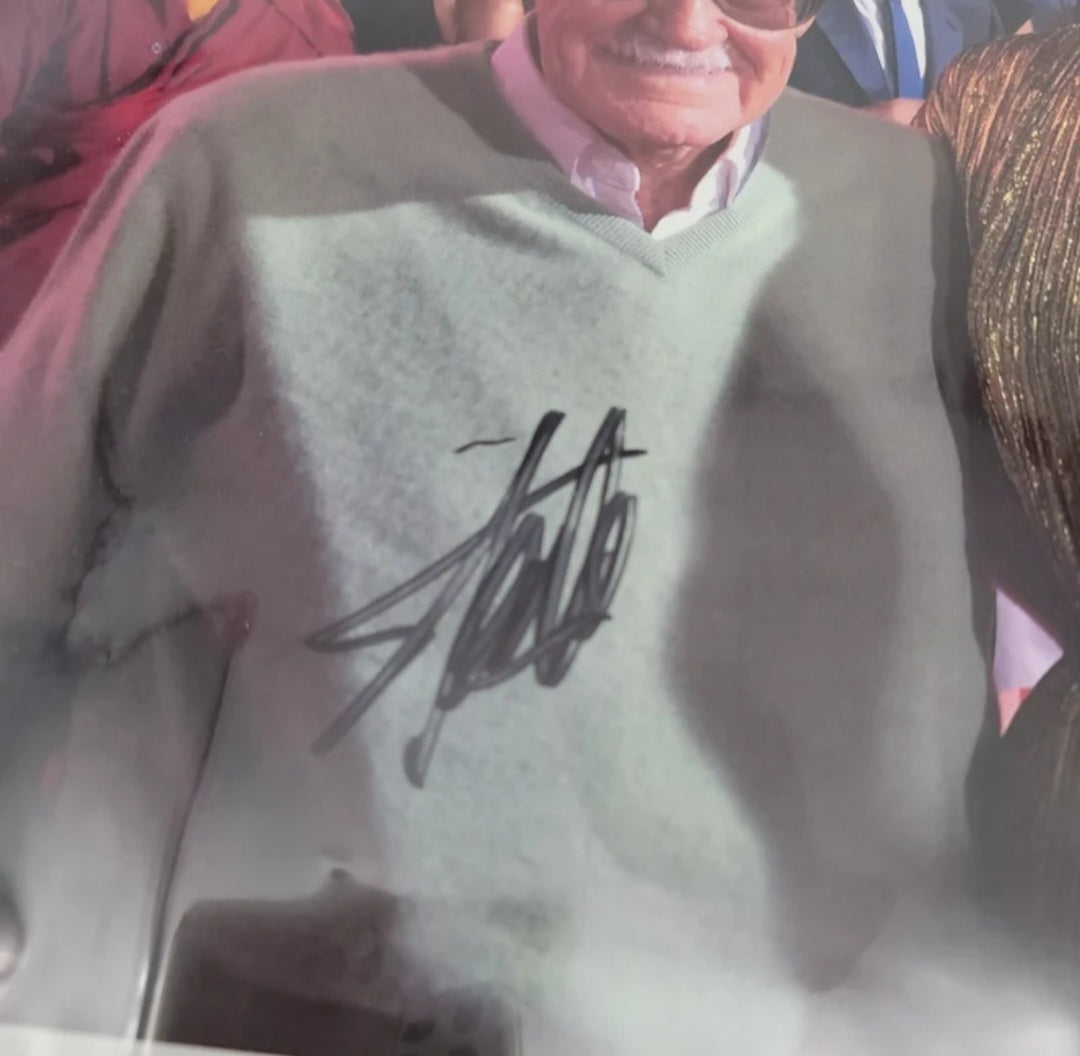 Autographed Stan Lee Photo Stan Lee Collectibles Certified