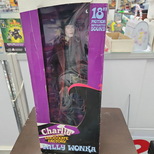 Charlie and the Chocolate Factory Willy Wonka 18" Motion Activated Sound