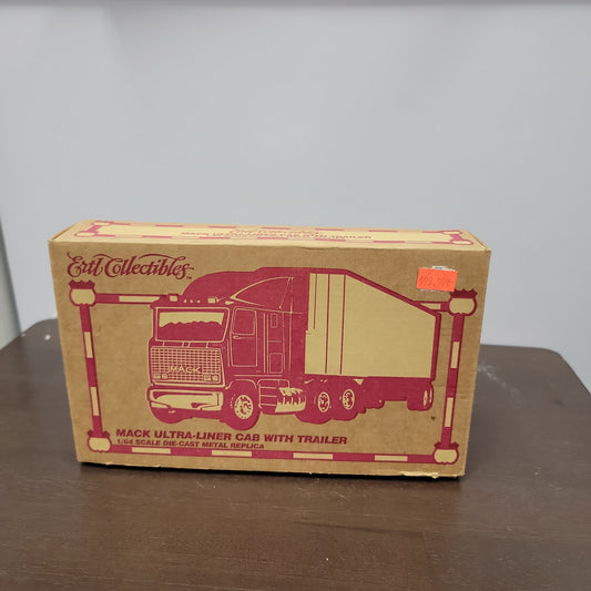 Mack Ultra-Liner Cab with Trailer 1/64 Scale Die Cast