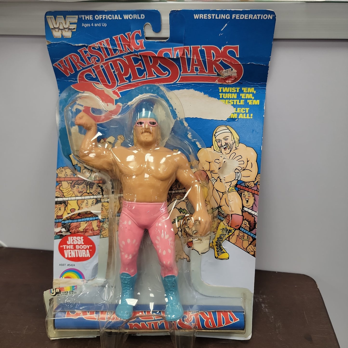 Wrestling Superstars Jesse "The Body" Ventura with Mini Poster