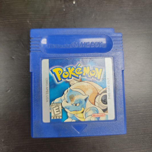 Pokemon Blue Game Boy Game