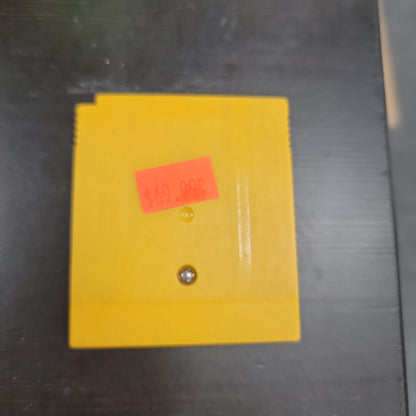 Pokemon Yellow Game Boy Game Chipped Label