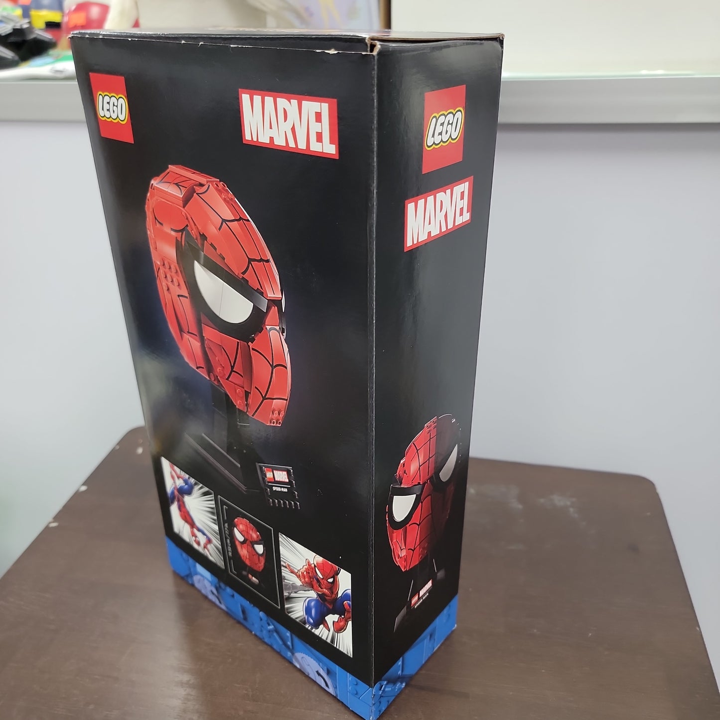 Marvel Spiderman Mask Lego Set