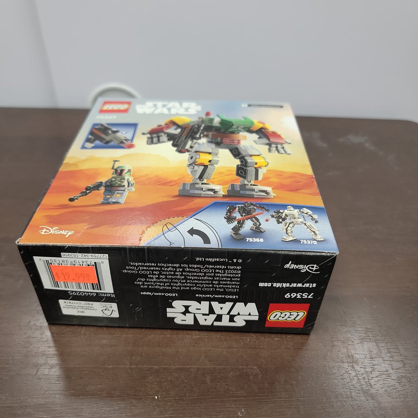 Star Wars Boba Fett Mech Lego Set