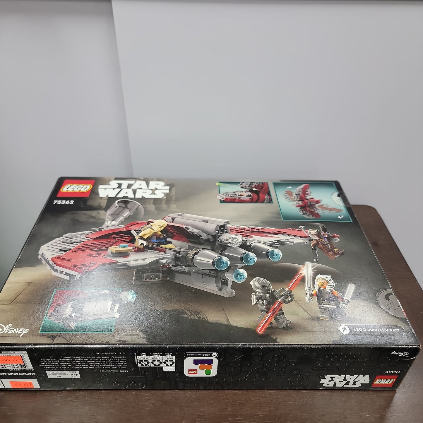 Star Wars Ahsoka Tano's T-6 Jedi Shuttle Lego Set