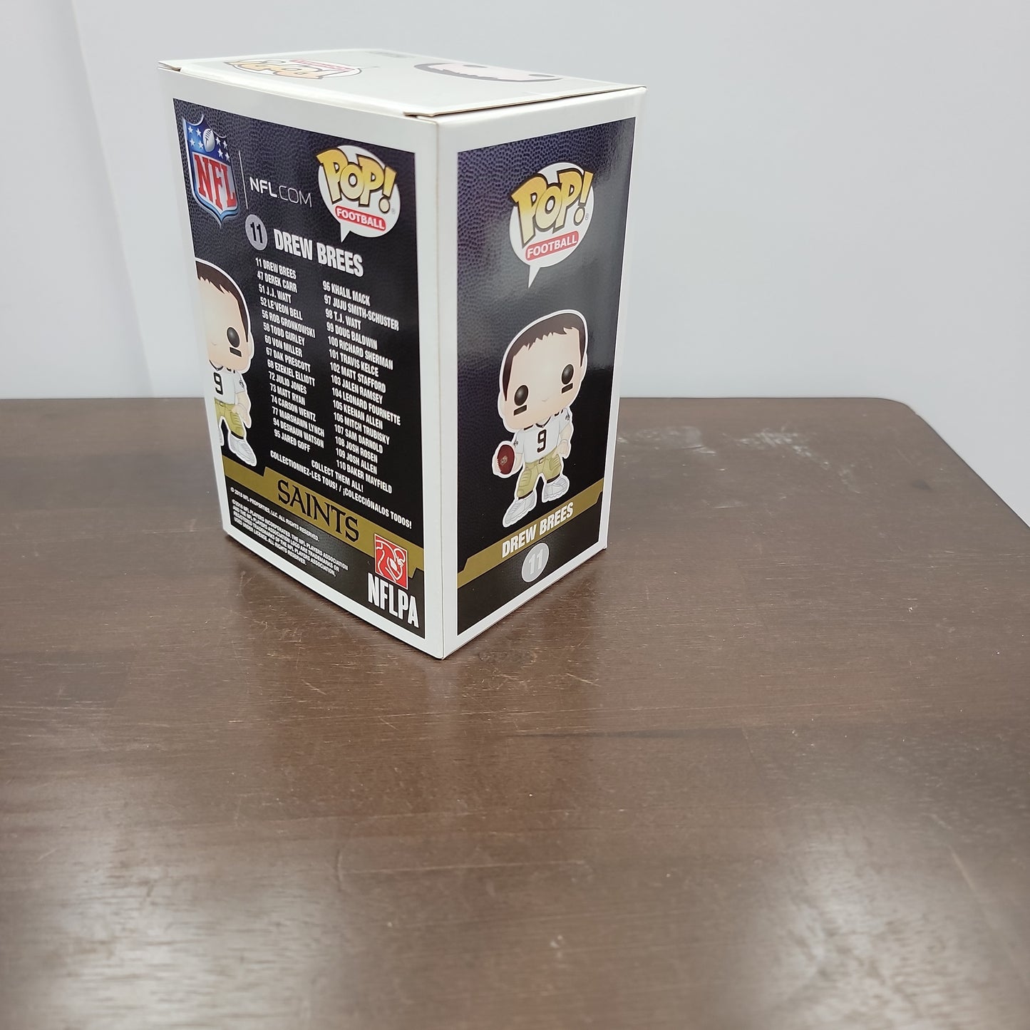 Pop! Football New Orleans Saints Drew Brees Funko Pop