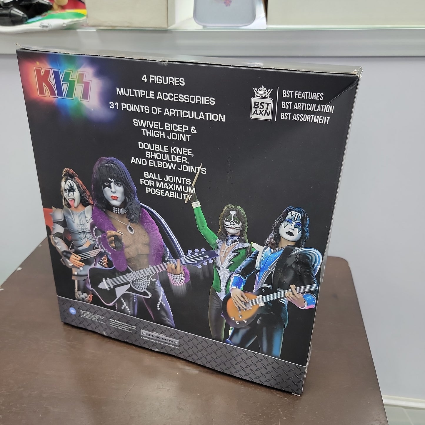 Kiss Signature Colors 4 Pack Action Figures