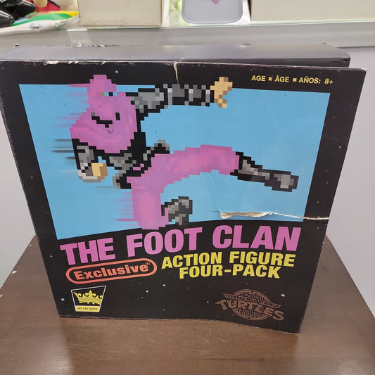 Teenage Mutant Ninja Turtles The Foot Clan Action Figure Four Pack