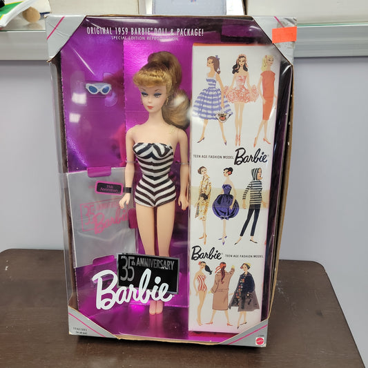 35th Anniversary Blonde Barbie Doll