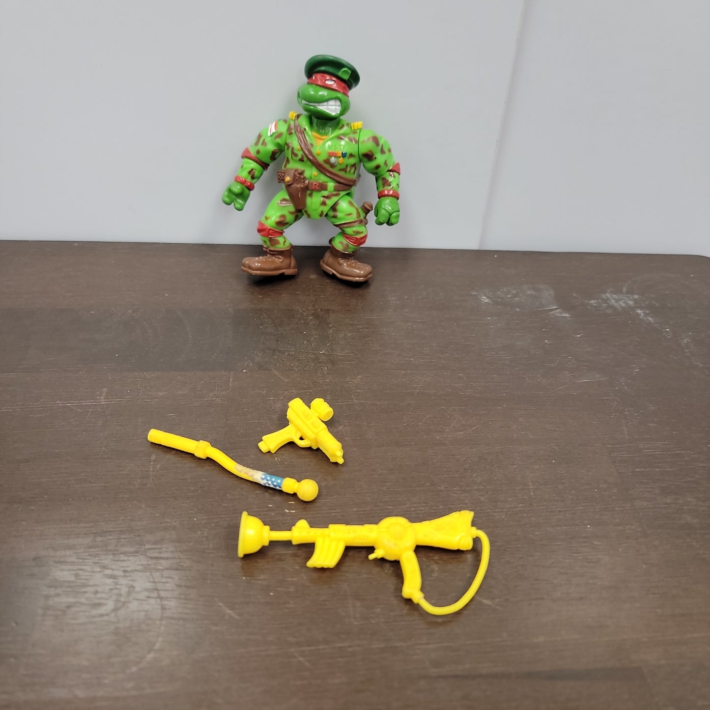 Vintage Green Beret Raphael Teenage Mutant Ninja Turtles TMNT Figure