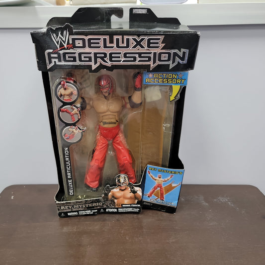 WWE Deluxe Aggression Rey Mysterio Action Figure
