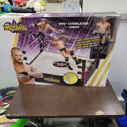 WWE Wrestlemania Ring with Randy Orton Action Figure