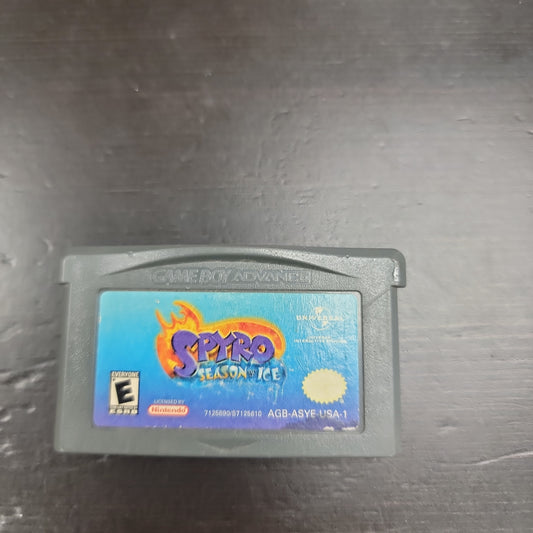 Spyro Season of Ice Game Boy Advance Game