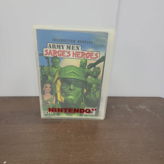 Army Men Sarge's Heroes Nintendo 64 Game