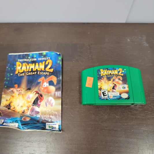 Rayman 2 The Great Escape Nintendo 64 Game