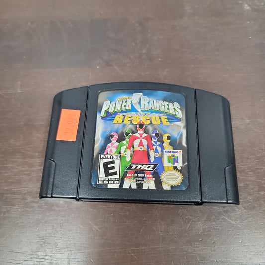 Power Rangers Lightspeed Rescue Nintendo 64 Game