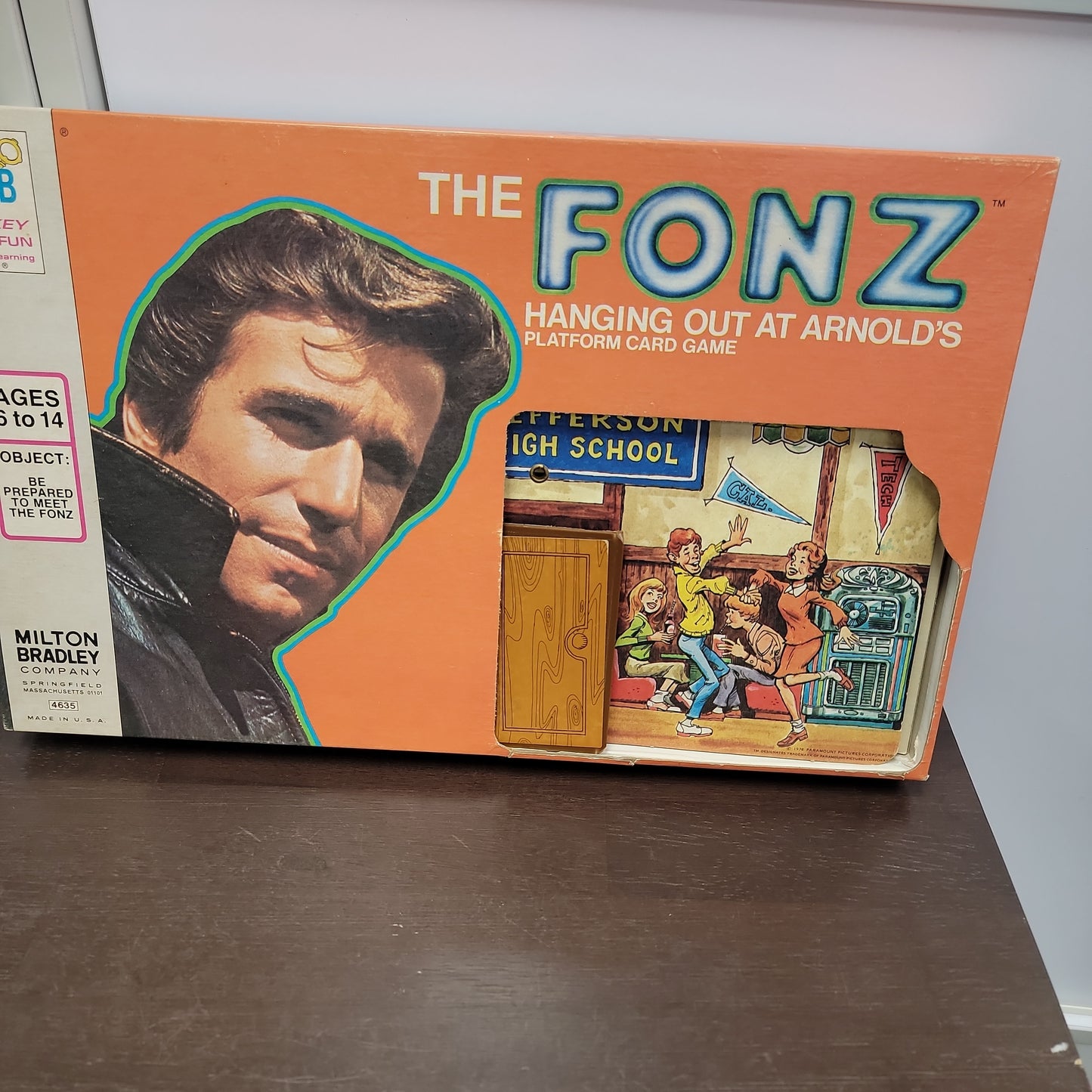 The Fonz Hanging Out At Arnold's Board Game