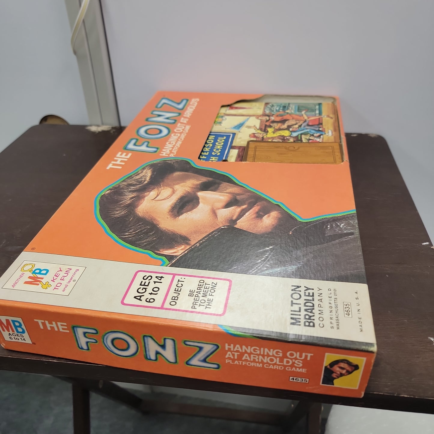 The Fonz Hanging Out At Arnold's Board Game