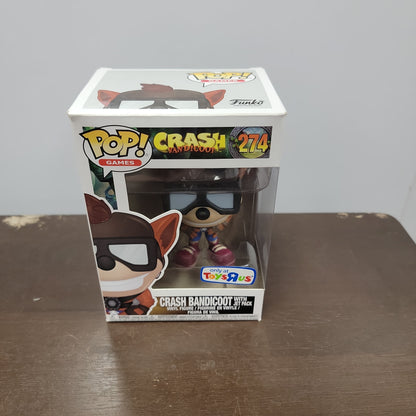 Crash Bandicoot Pop! Crash Bandicoot with Jet Pack Funko Toys R Us Exclusive