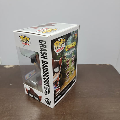 Crash Bandicoot Pop! Crash Bandicoot with Jet Pack Funko Toys R Us Exclusive