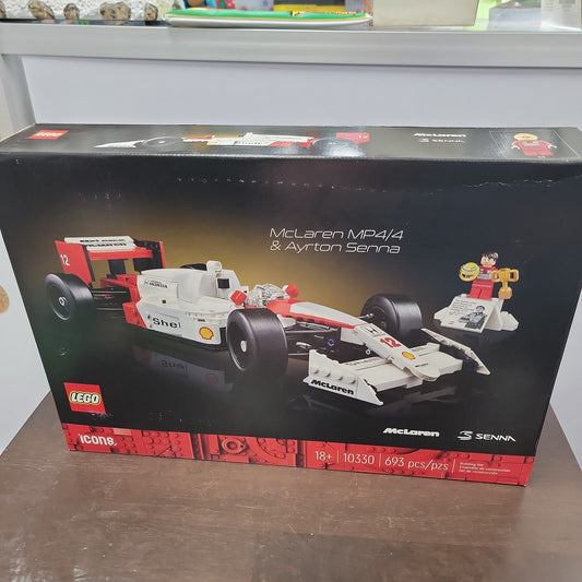 McLaren MP4/4 & Ayrton Senna Lego Set
