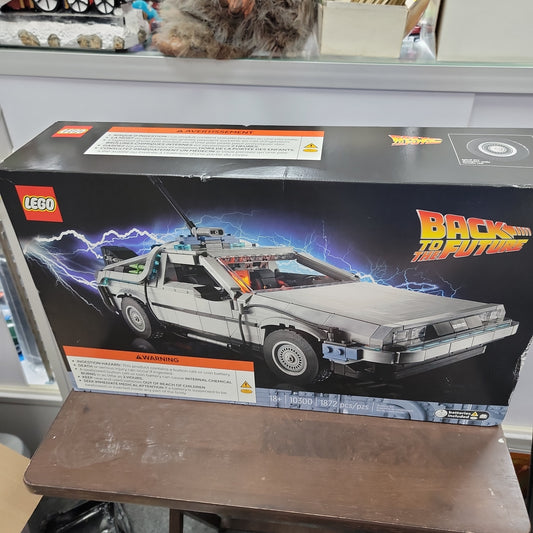 Back to the Future DeLorean Lego Set