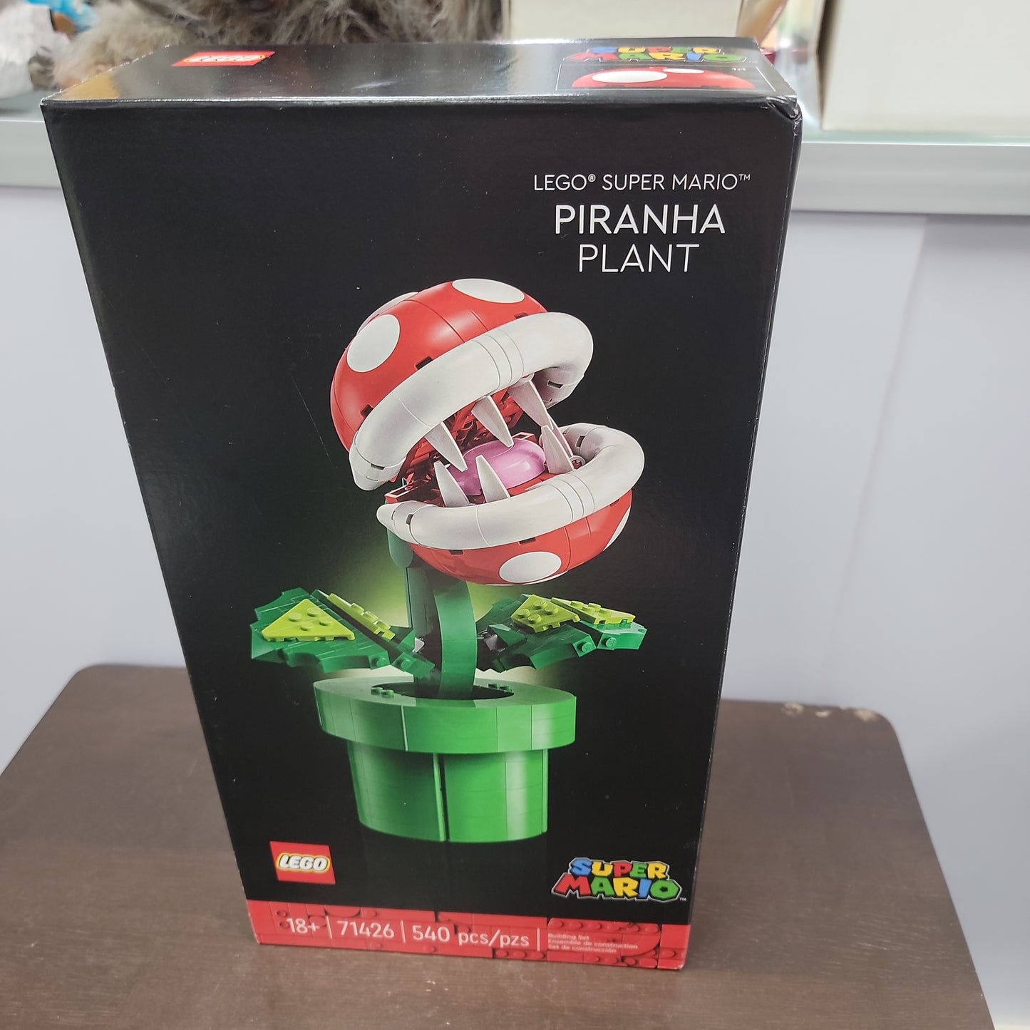 Super Mario Piranha Plant Lego Set