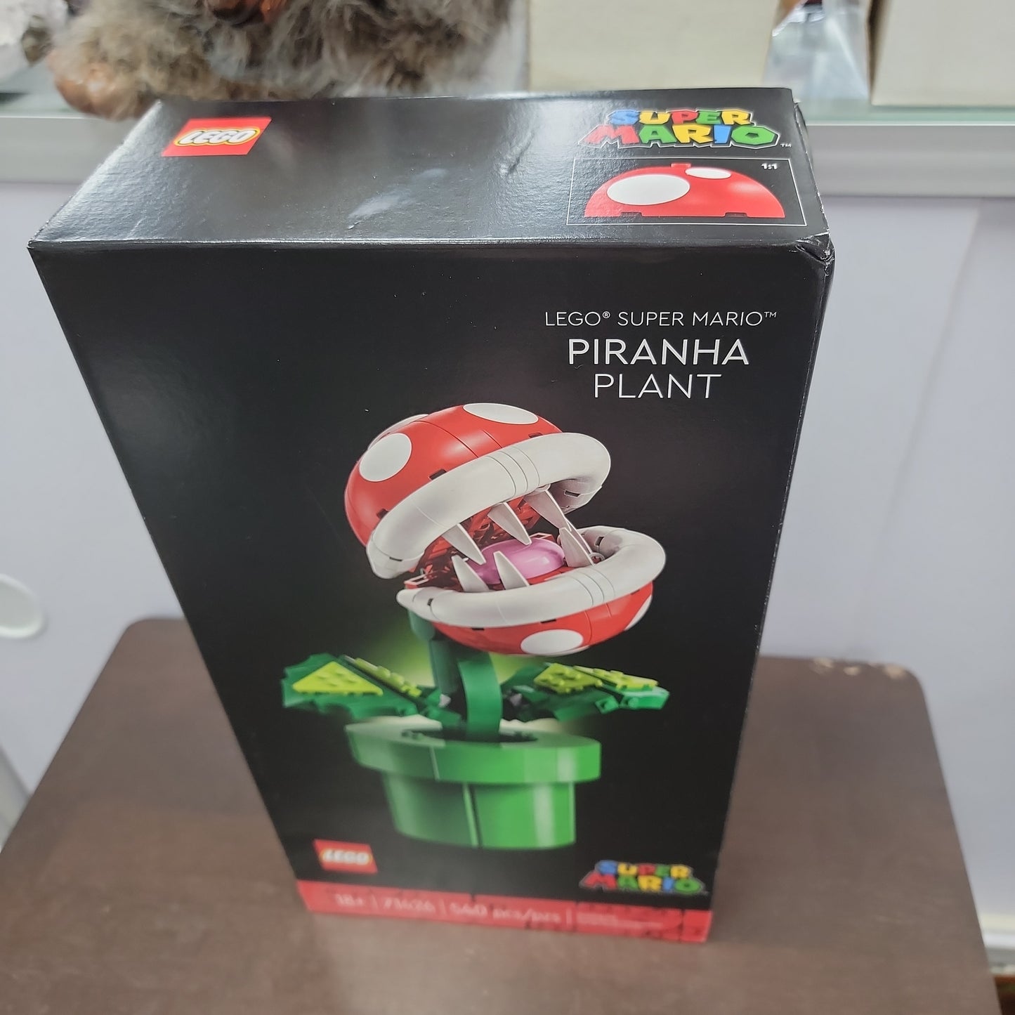 Super Mario Piranha Plant Lego Set