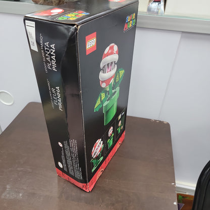 Super Mario Piranha Plant Lego Set