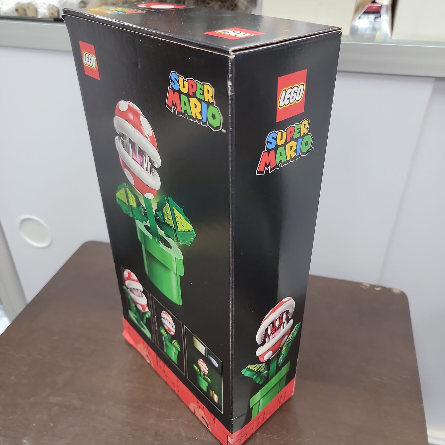 Super Mario Piranha Plant Lego Set