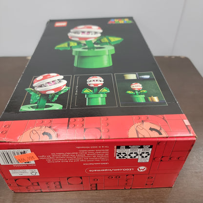 Super Mario Piranha Plant Lego Set