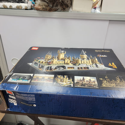 Harry Potter Hogwarts Castle and Grounds Lego Set-Damaged Box