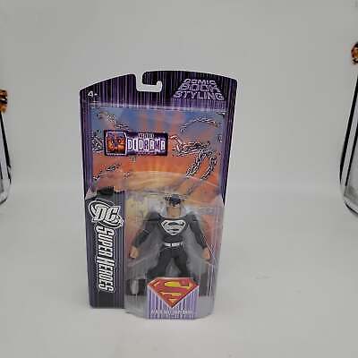 DC Super Heroes Black Suit Superman-Mattel