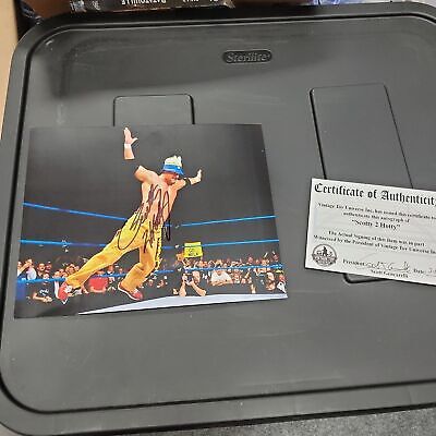 Autographed Flying Scotty 2 Hotty Photo with COA