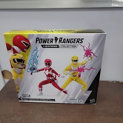 Power Rangers Lightning Collection Mighty Morphin Red and Yellow Ranger