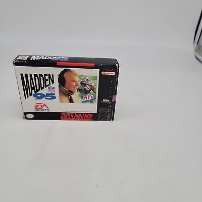 Madden 95 SNES Game
