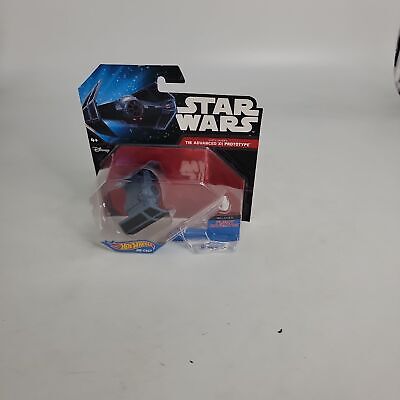 Star Wars Hot Wheels Die Cast Darth Vader's Tie Advanced X1 Prototype