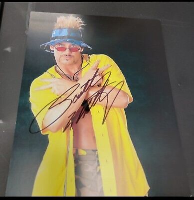 Autographed Scotty 2 Hotty Bucket Hat Photo with COA