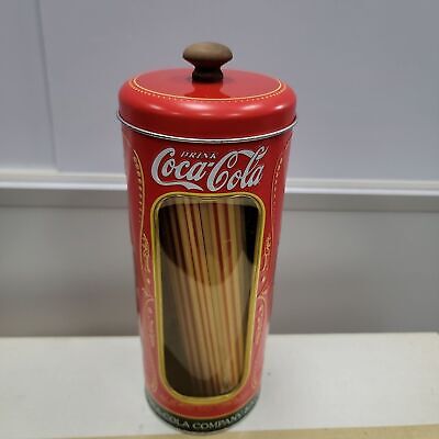 Coca Cola Drinking Straw Container