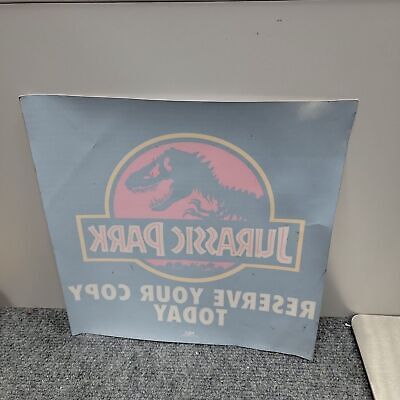 Jurassic Park Door Decal Reserve Your Copy Today