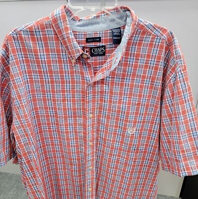 Chaps Easy Care Mens Button Down Shirt Size 2XB