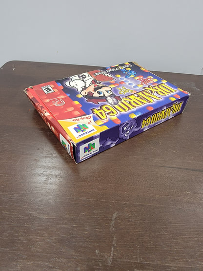 Dr. Mario 64 Nintendo 64 Game With Box and Manual