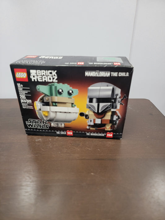 Star Wars Brick Headz The Mandalorian The Child Lego Set