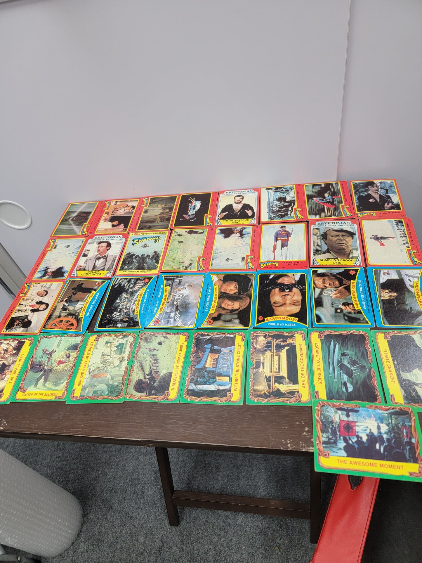 Lot of Various Movie/TV Show Trading Cards