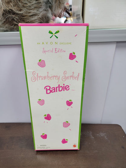 Avon Exclusive Special Edition Strawberry Sorbet Barbie Doll