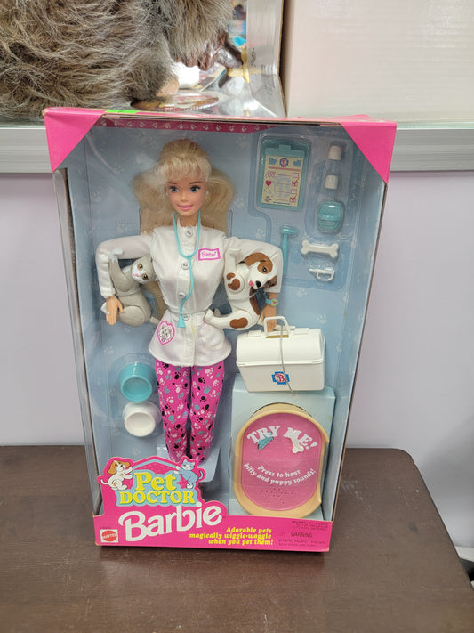 Pet Doctor Barbie Doll