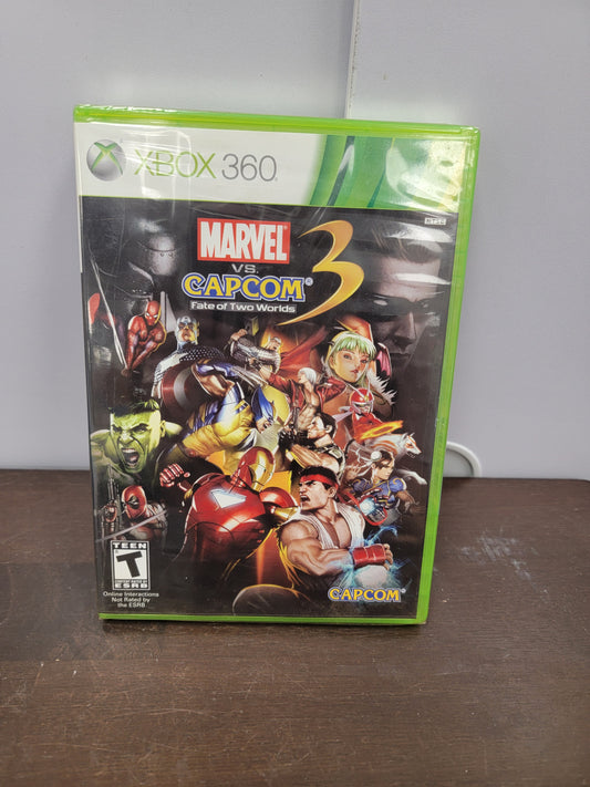 Marvel vs. Capcom 3 Fate of Two Worlds XBOX 360 Game