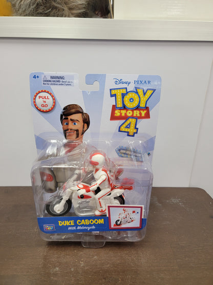 Toy Story 4 Duke Caboom with Motorcycle