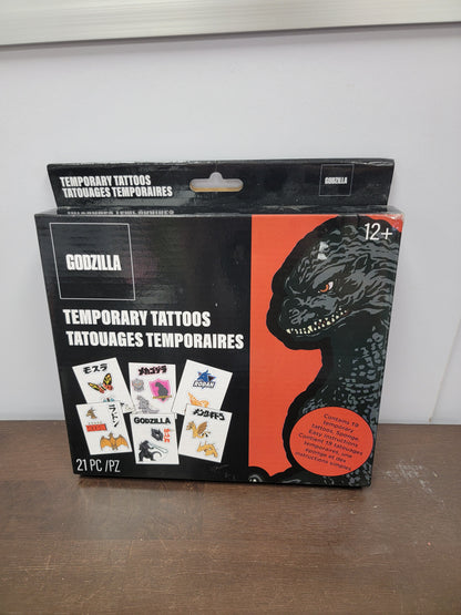 Godzilla Temporary Tattoos